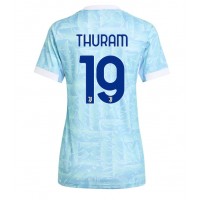 Juventus Khephren Thuram #19 Vonkajší Ženy futbalový dres 2025-26 Krátky Rukáv